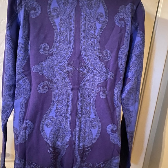 Patterned button down sweater small - Picture 4 of 8